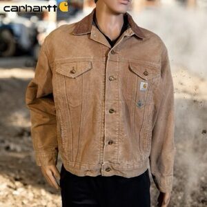 Vintage Carhartt Trucker Jacket Size L
